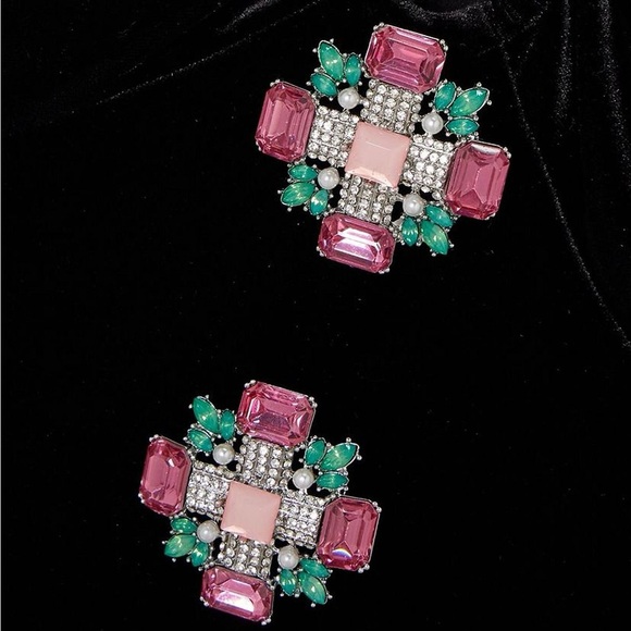 SELF-PORTRAIT Crystal-embellished gathered velvet midi dress - Picture 3 of 7